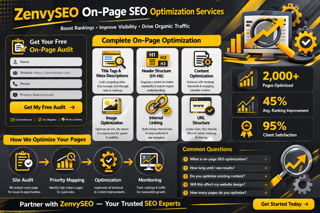 On-Page SEO Optimization