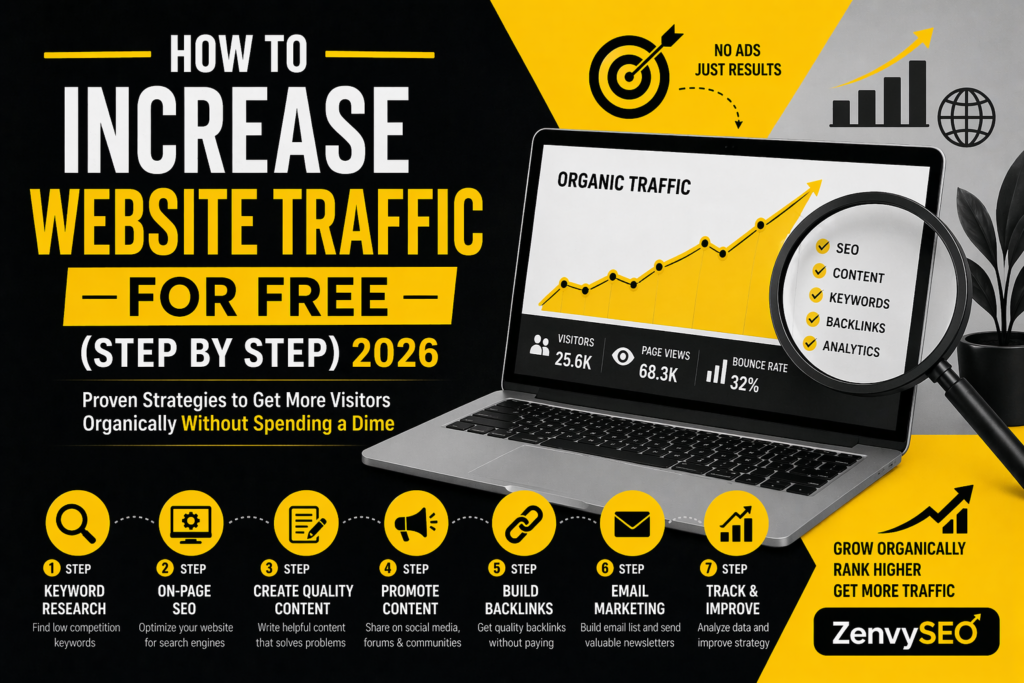 How to Increase Website Traffic