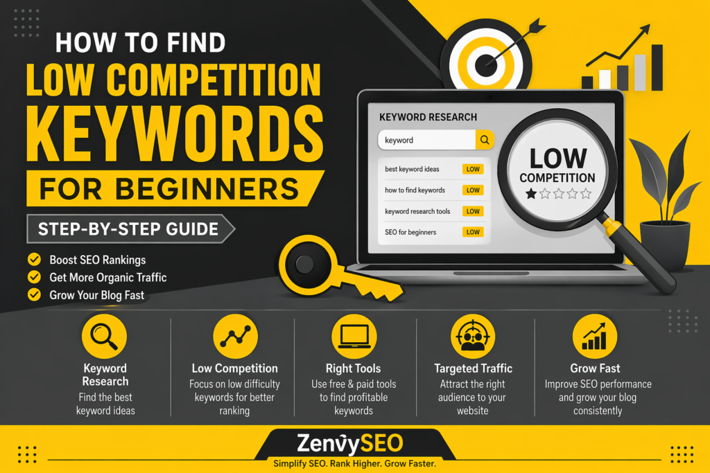 How to Find Low Competition Keywords