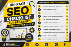 On-Page SEO Checklist for Beginners