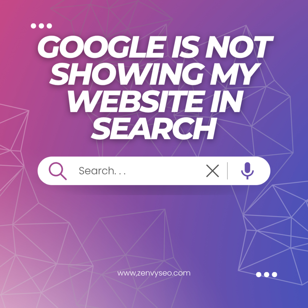 Why Google Is Not Showing My Website in Search (Easy Fix Guide for Beginners 2026) Why Google Is Not Showing My Website in Search