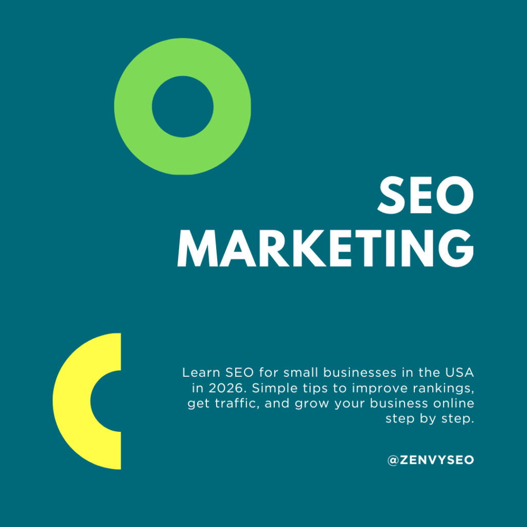SEO strategy for small businesses in USA 2026 small business SEO USA