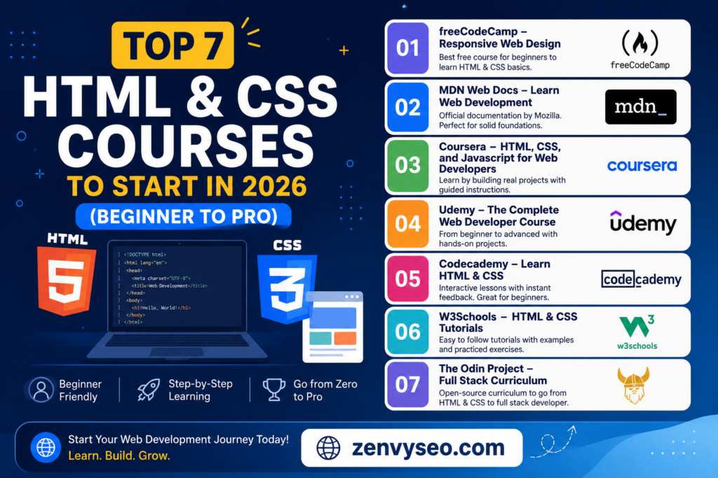 HTML & CSS Courses