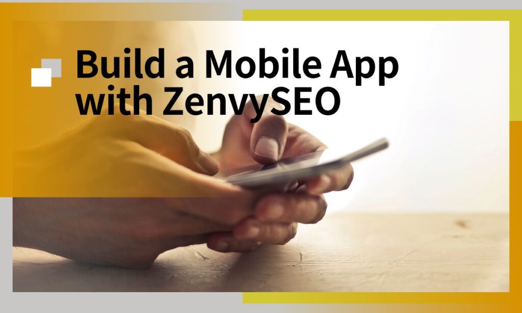 Build a Mobile App