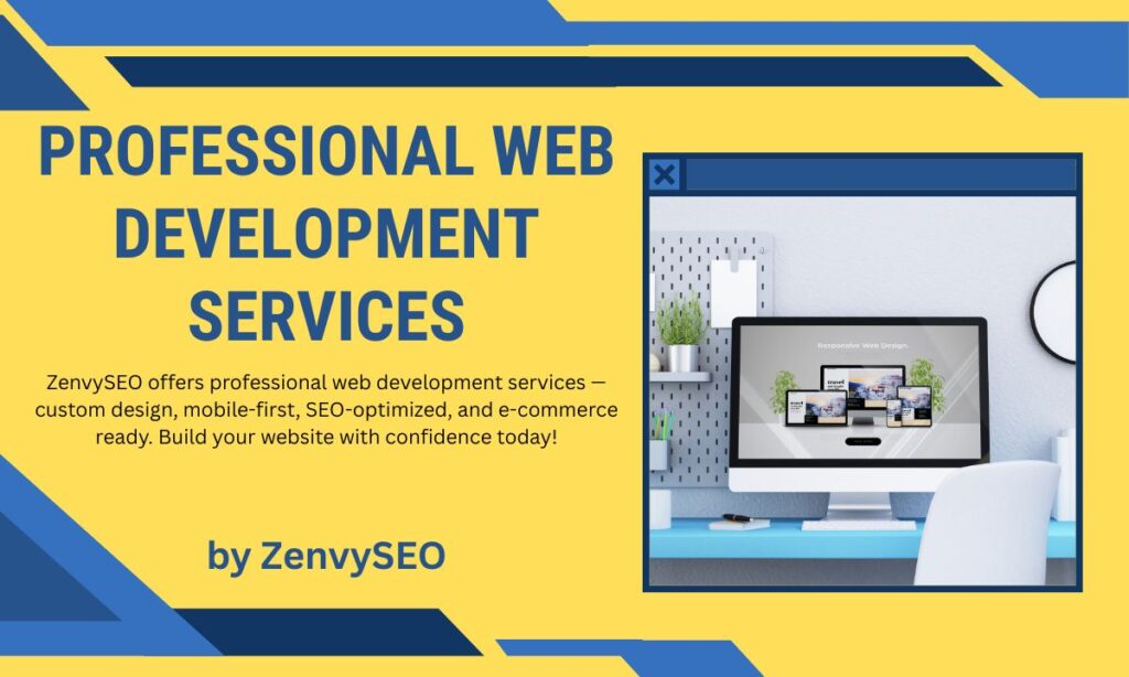 professional web development services
