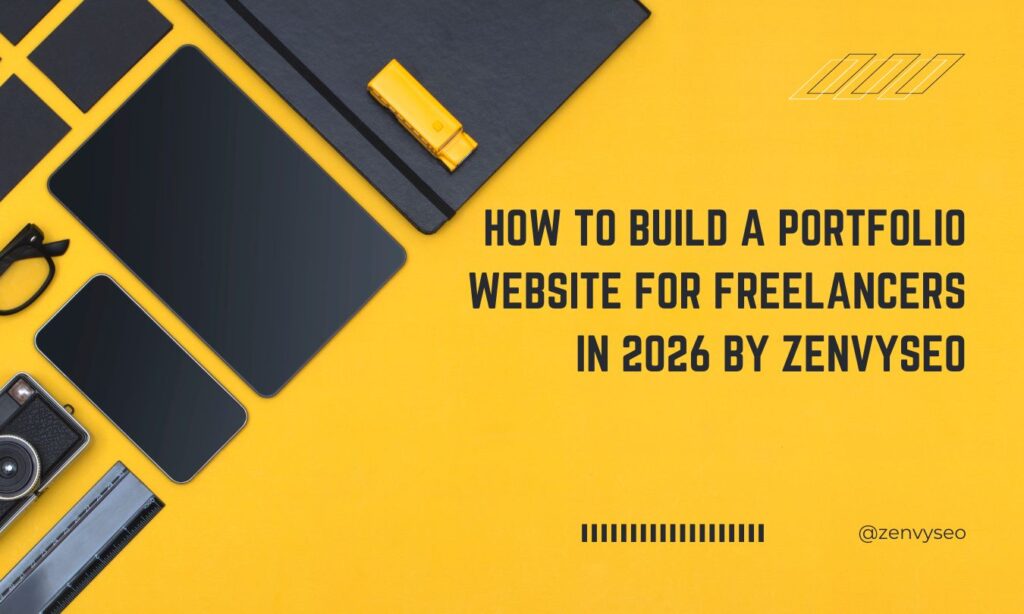 how to build a portfolio website for freelancers