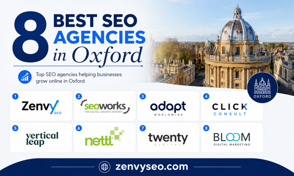 SEO Agencies in Oxford SEO Agencies in Oxford