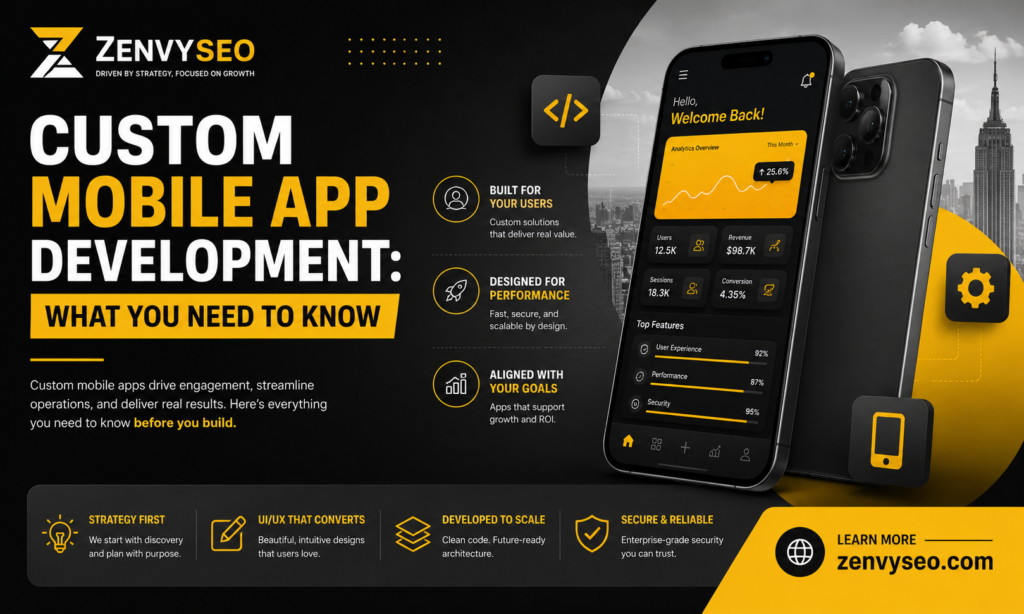 Custom Mobile App Development