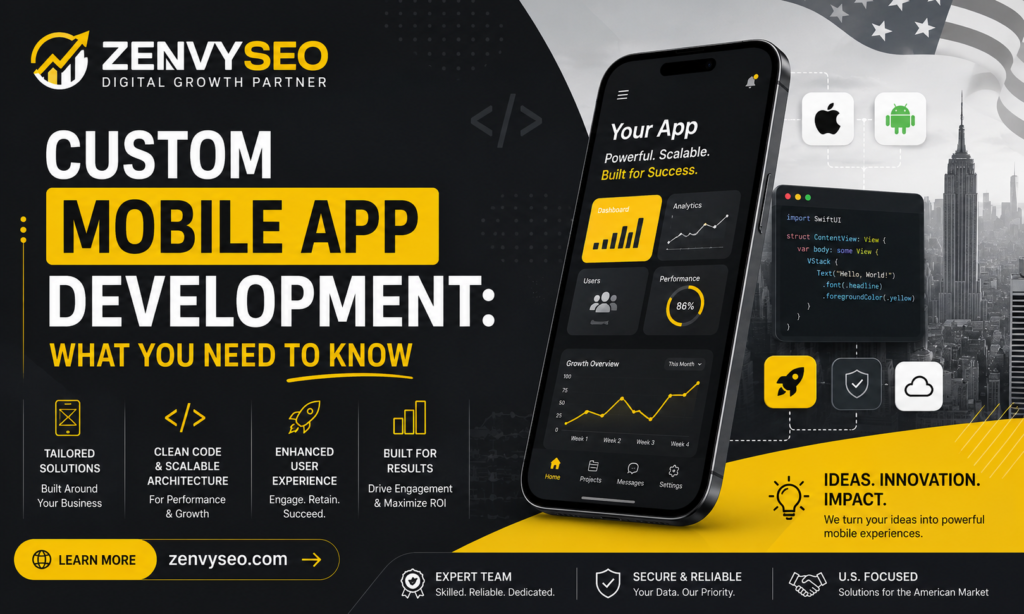 Custom Mobile App Development