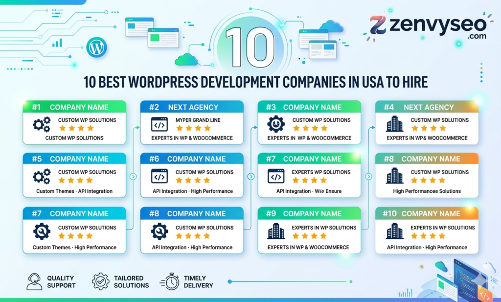 WordPress Development Companies in USA WordPress Development Companies in USA