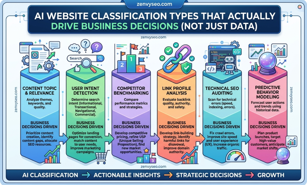 AI Website Classification Types